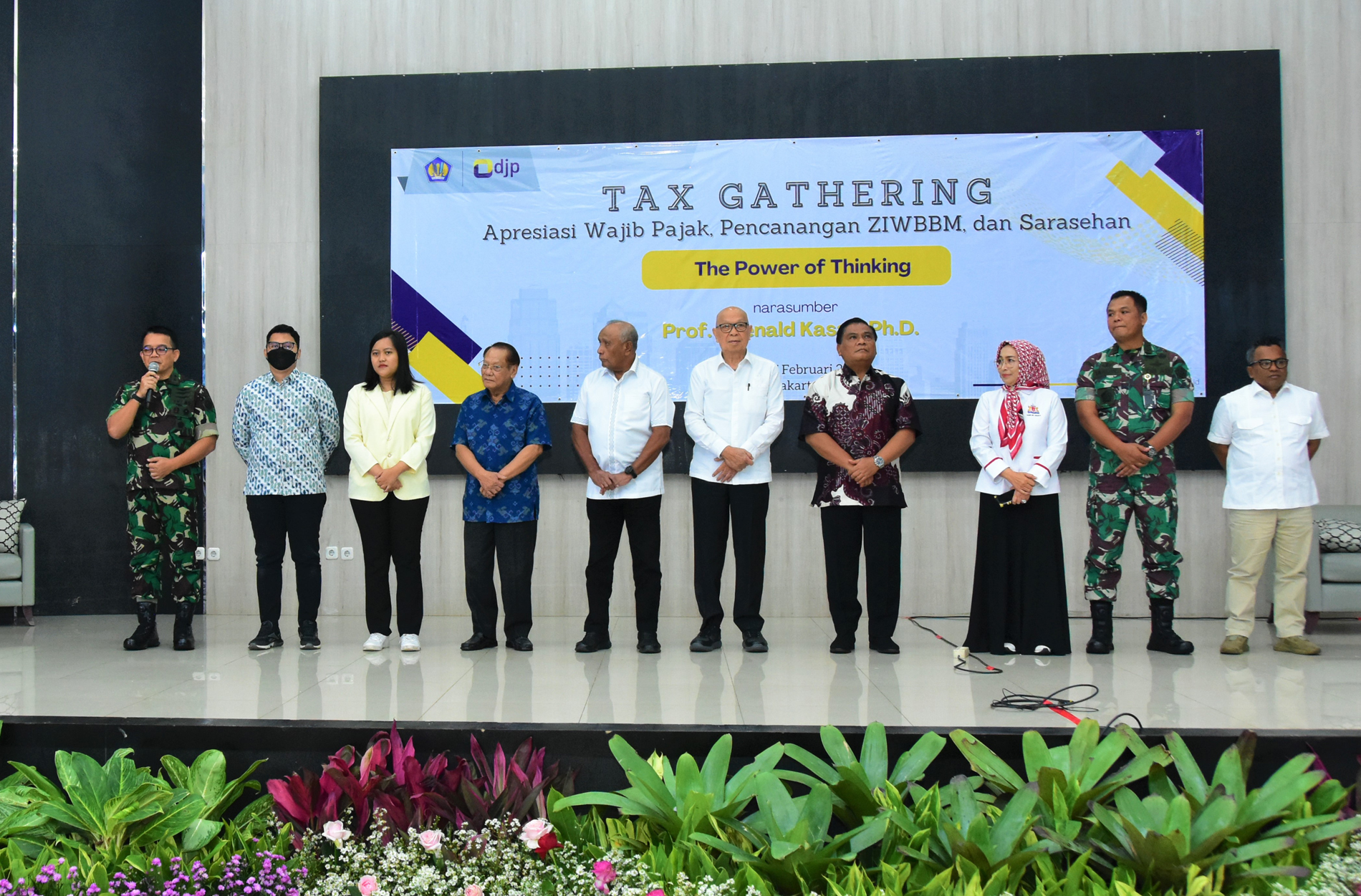 Kapusku Tni Menghadiri Tax Gathering Apresiasi Wajib Pajak Dan